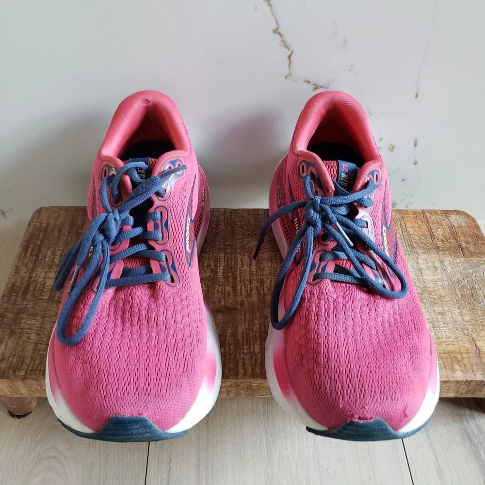 Brooks Running Shoes Womens 9.5 Pink Black Glycerin GTS 21 Adrenaline GTS 23 Lot